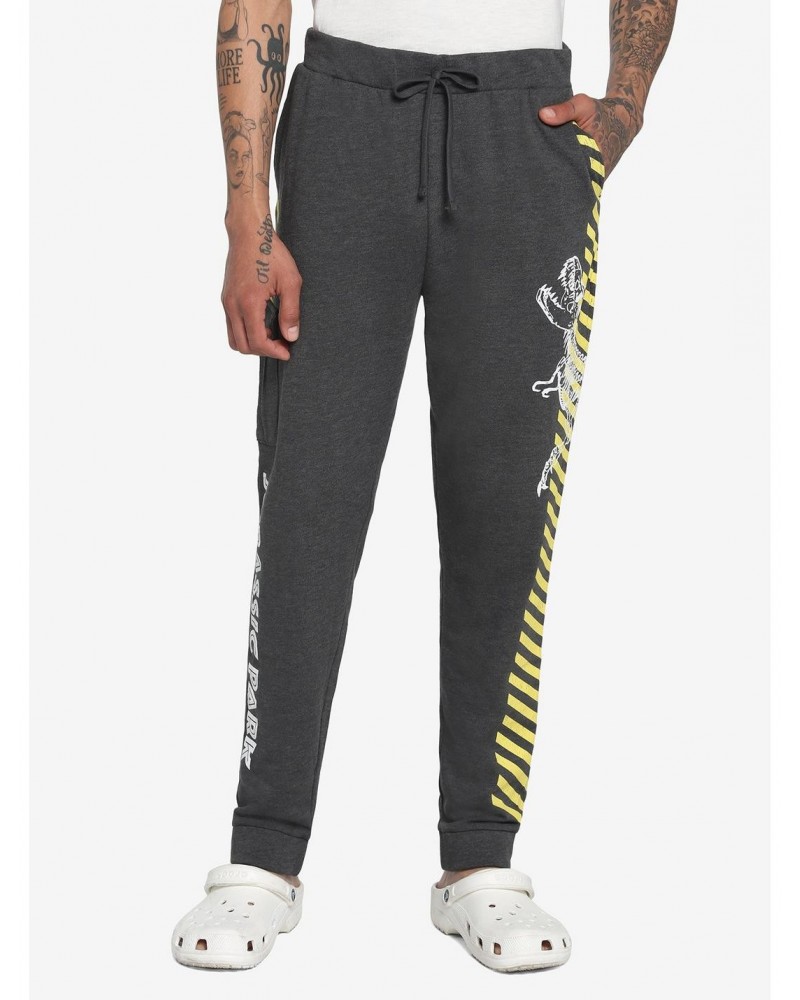 Our Universe Jurassic World Hazard Tape Cargo Sweatpants $8.91 Sweatpants