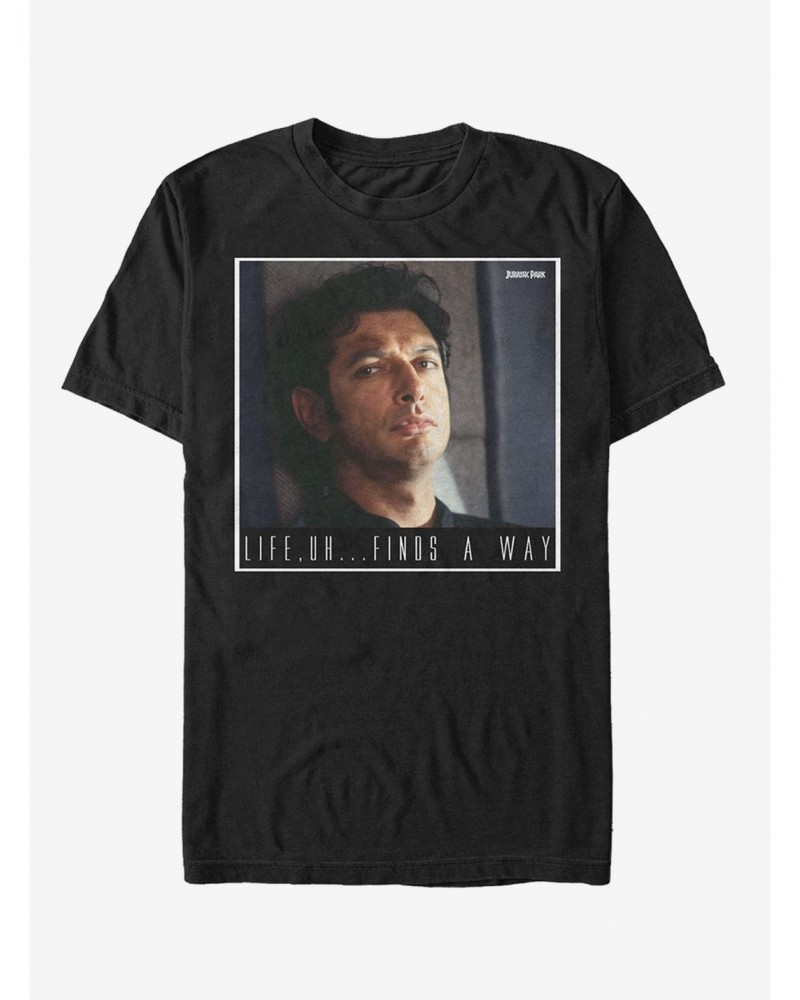 Dr. Malcolm Life Uh Finds Way T-Shirt $6.88 T-Shirts