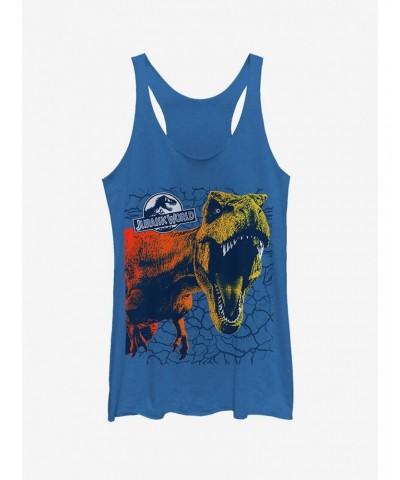 Jurassic World Fallen Kingdom Sharp Teeth Crack Girls Tank $9.74 Tanks