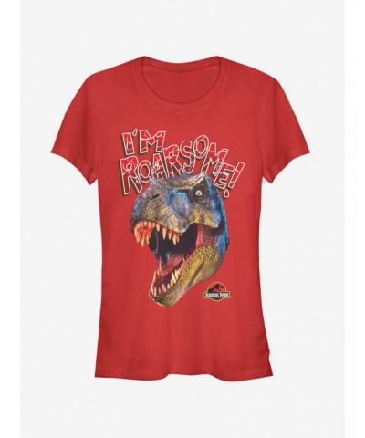 I'm Roarsome T.Rex Girls T-Shirt $6.37 T-Shirts