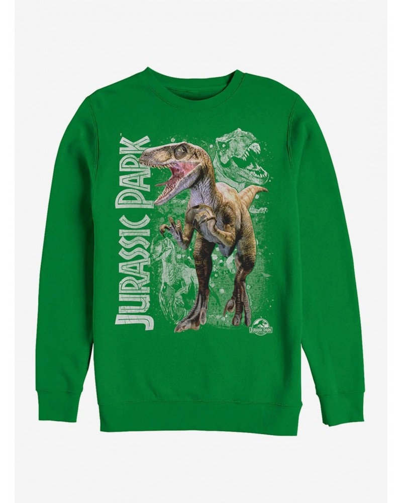 Raptor Dino Shadows Sweatshirt $10.92 Sweatshirts