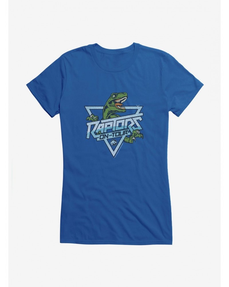 Jurassic Park Raptors On Tour Girls T-Shirt $6.37 T-Shirts