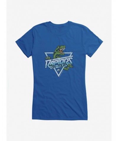 Jurassic Park Raptors On Tour Girls T-Shirt $6.37 T-Shirts