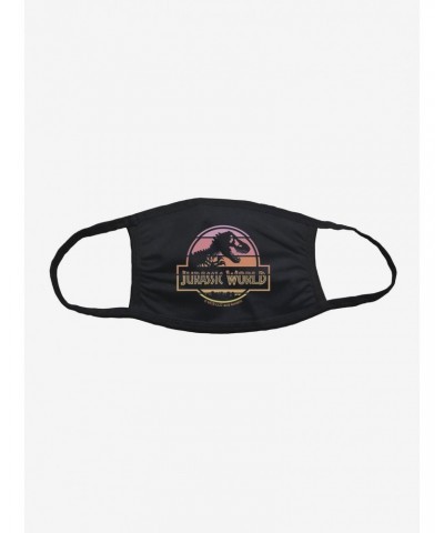 Jurassic World Sunset Logo Face Mask $5.84 Masks