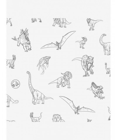 Jurassic World Dinosaurs Peel & Stick Wallpaper $21.46 Wallpapers