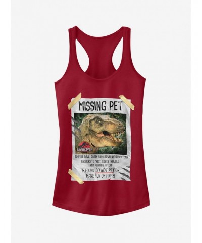 T. Rex Missing Pet Girls Tank $7.77 Tanks