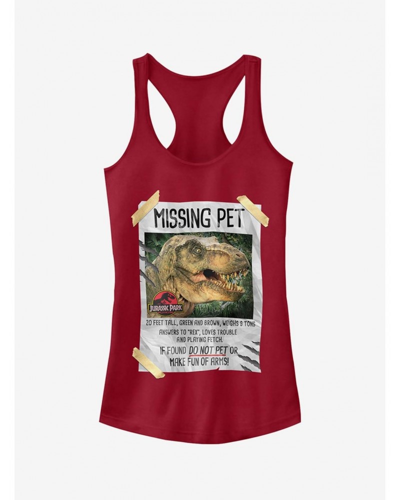 T. Rex Missing Pet Girls Tank $7.77 Tanks