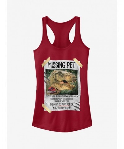 T. Rex Missing Pet Girls Tank $7.77 Tanks