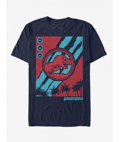 Jurassic Park Dino Rip Tech T-Shirt $9.37 T-Shirts